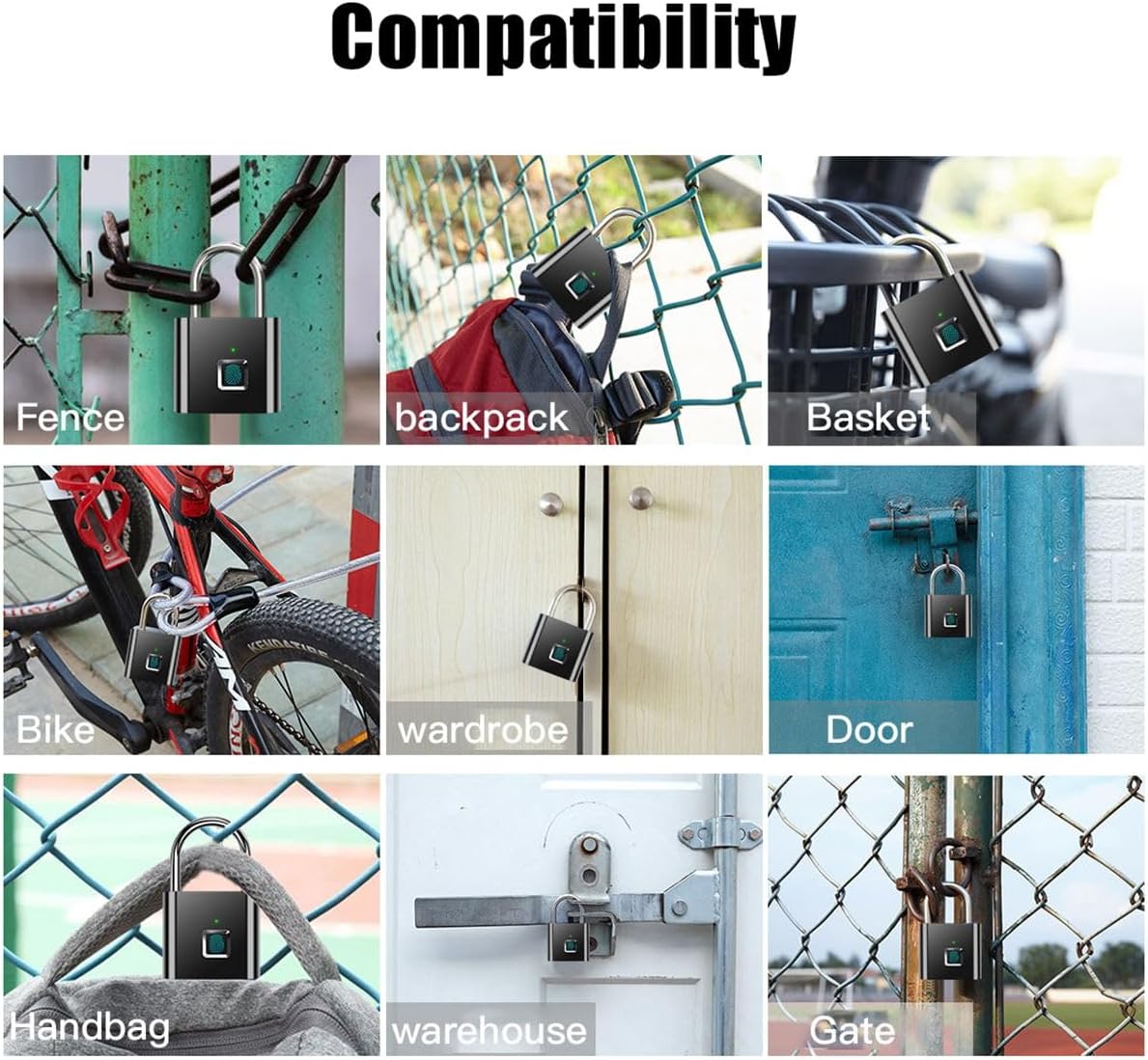 Lolbu Fingerprint Pad Lock