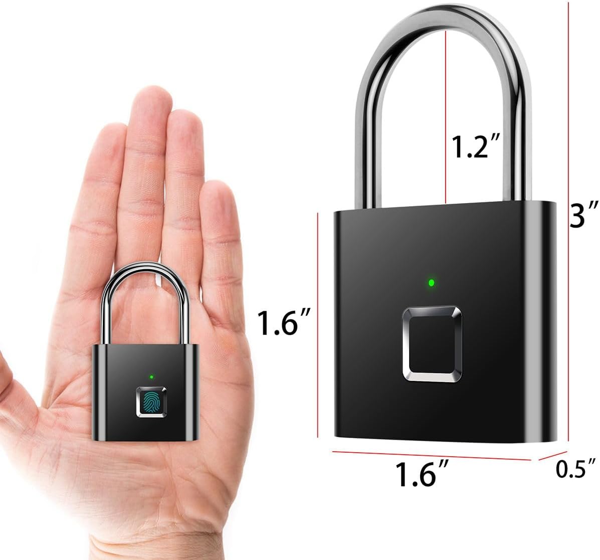 Lolbu Fingerprint Pad Lock